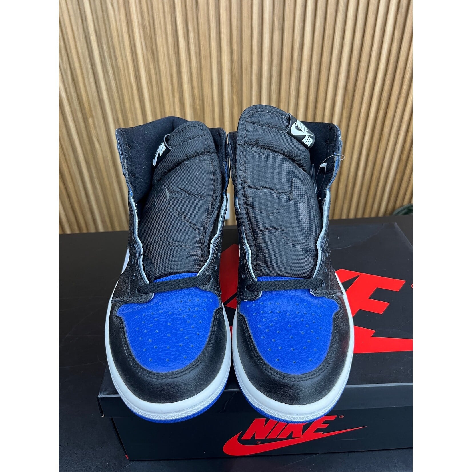Jordan Jordan 1 Retro High Royal Toe Size 9, PREOWNED