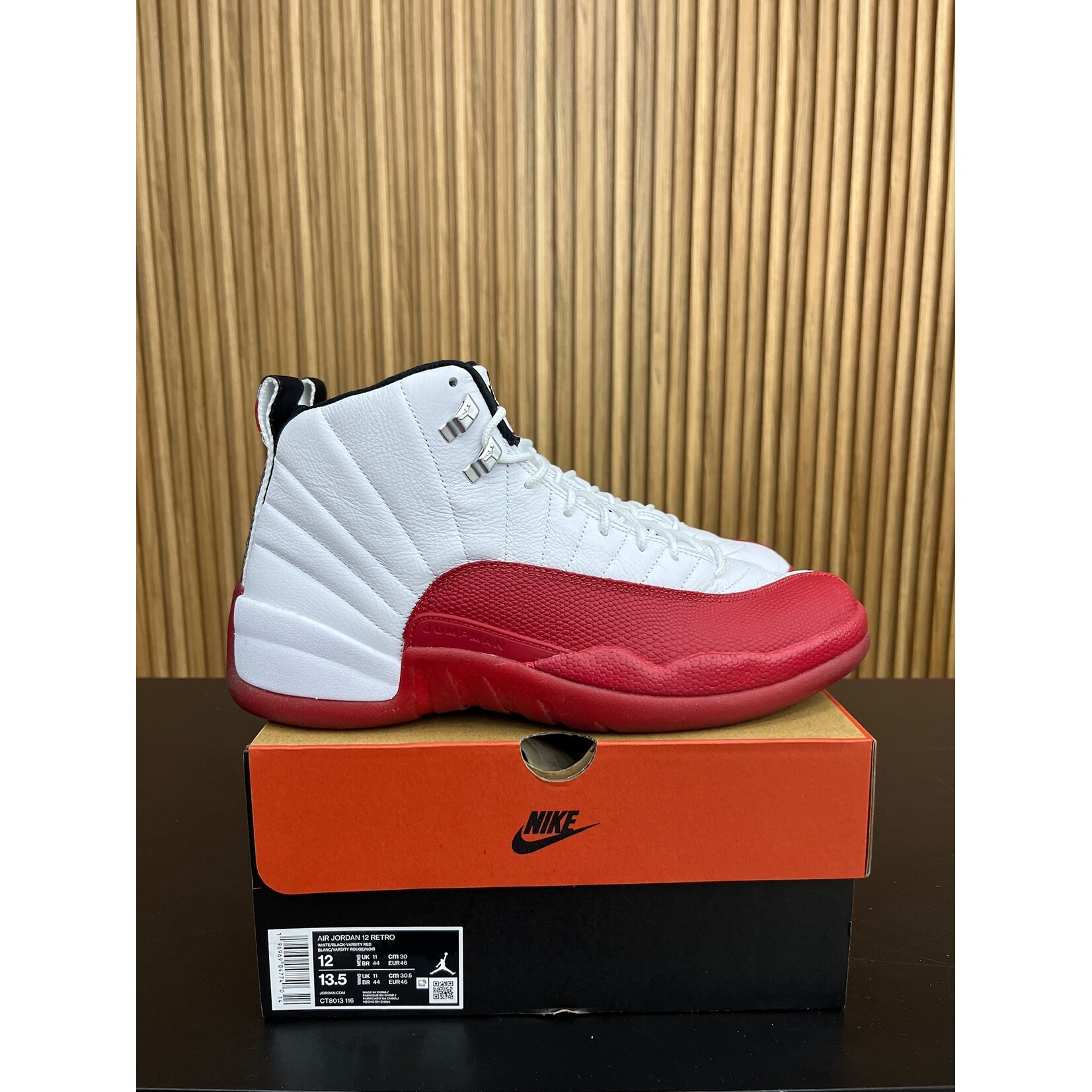 Jordan Jordan 12 Retro Cherry (2023) Size 12, PREOWNED