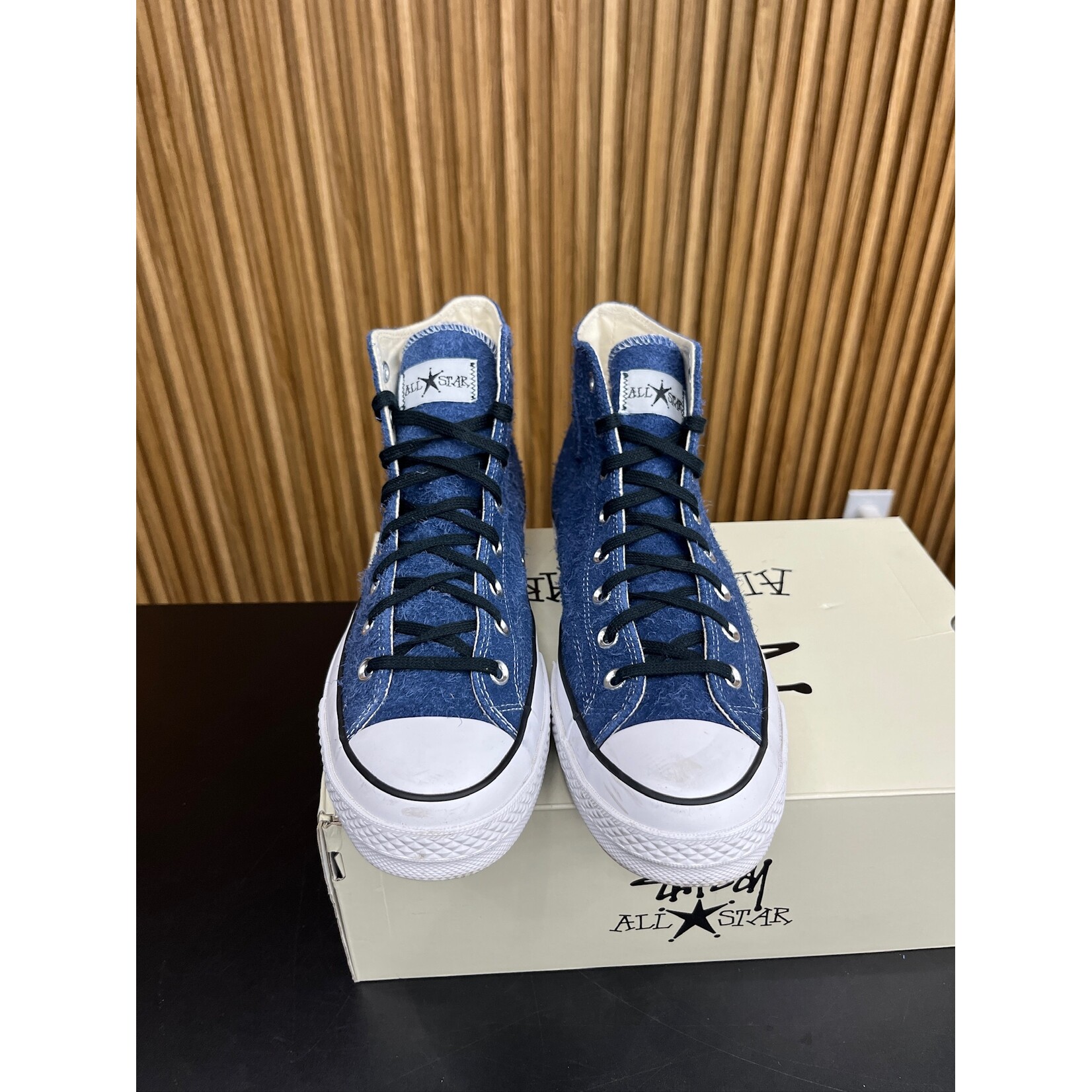 Converse Converse Chuck Taylor All Star 70 Hi Stussy 8-Ball Size 10.5, PREOWNED