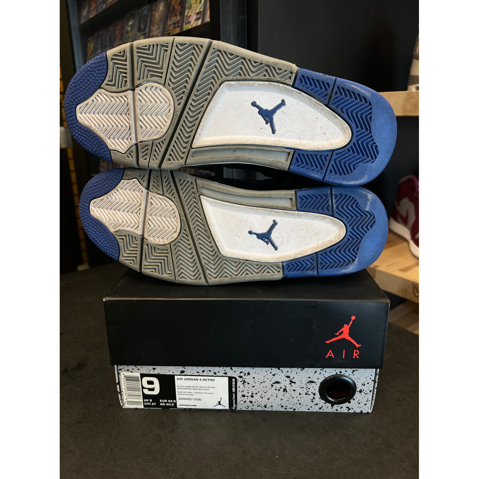 Jordan Jordan 4 Retro Motorsports Alternate Size 9, PREOWNED