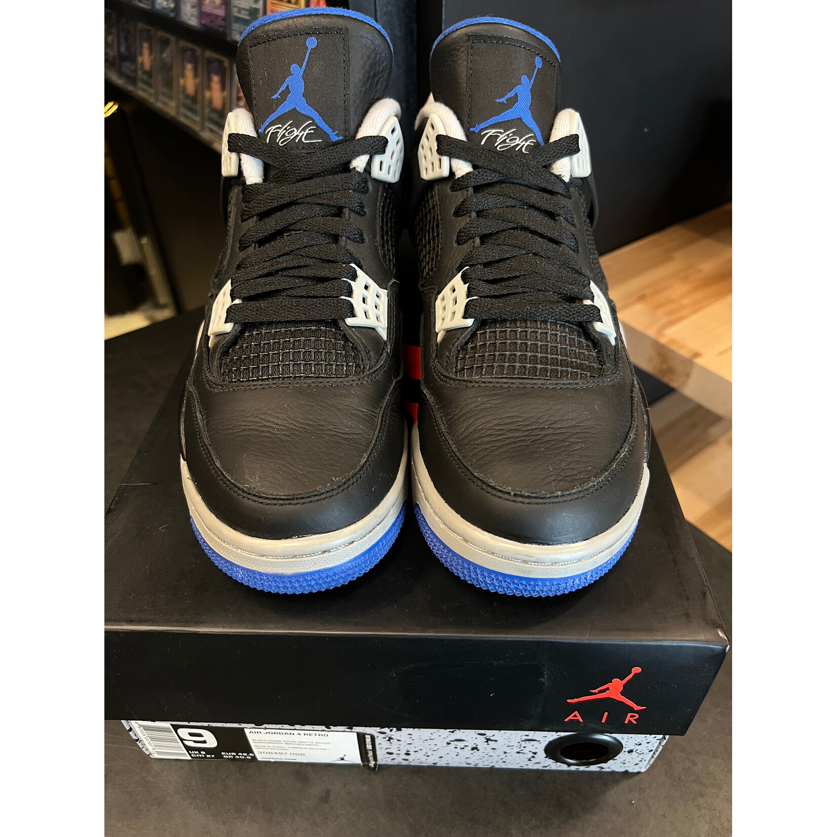 Jordan Jordan 4 Retro Motorsports Alternate Size 9, PREOWNED
