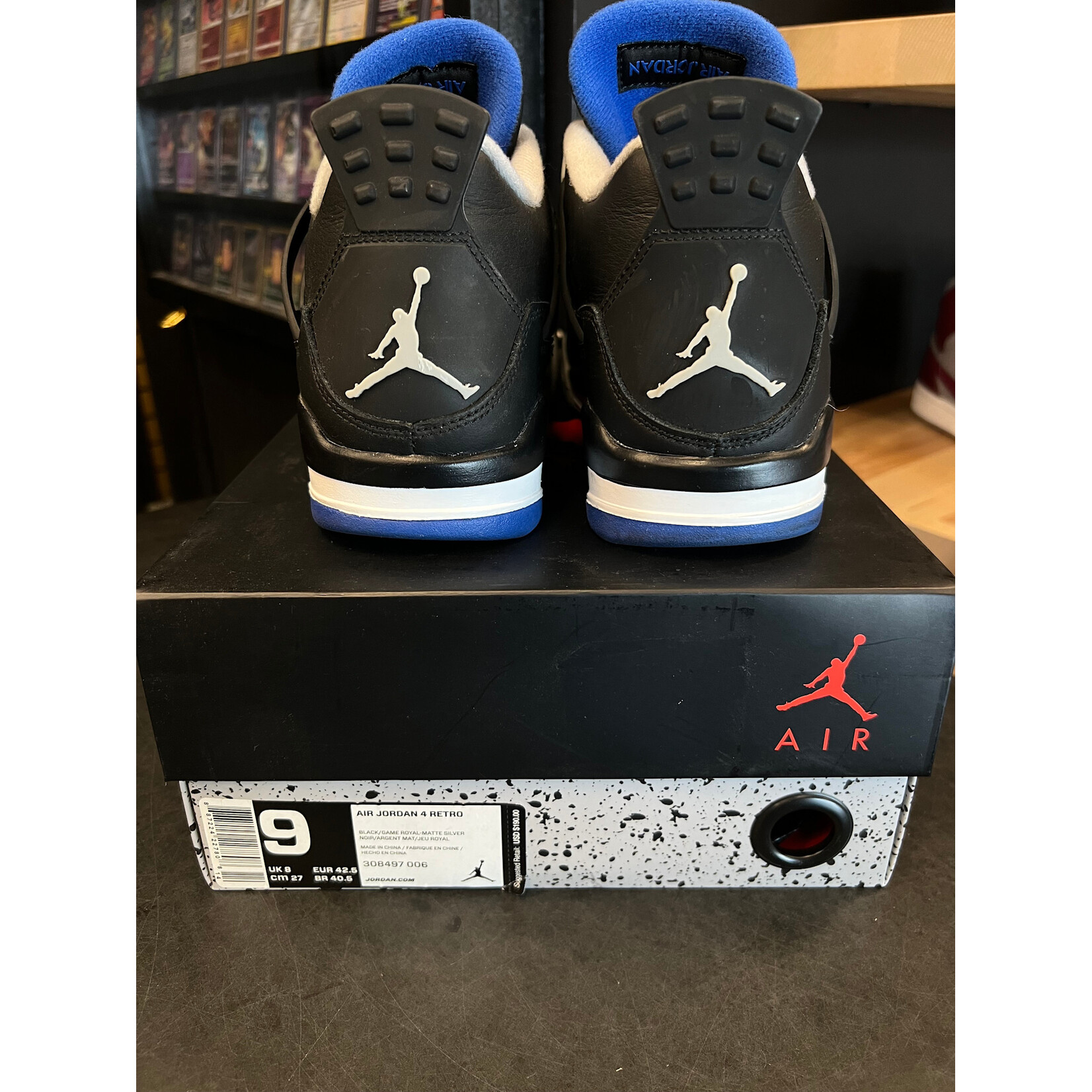 Jordan Jordan 4 Retro Motorsports Alternate Size 9, PREOWNED