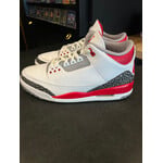 Jordan Jordan 3 Retro Fire Red (2022) Size 11.5, PREOWNED