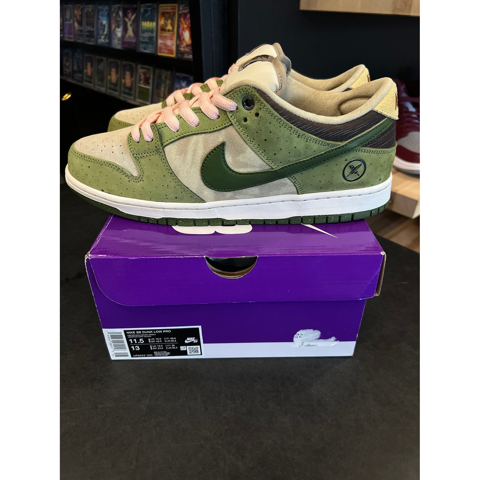 Nike Nike SB Dunk Low Yuto Horigome Matcha Size 11.5, PREOWNED