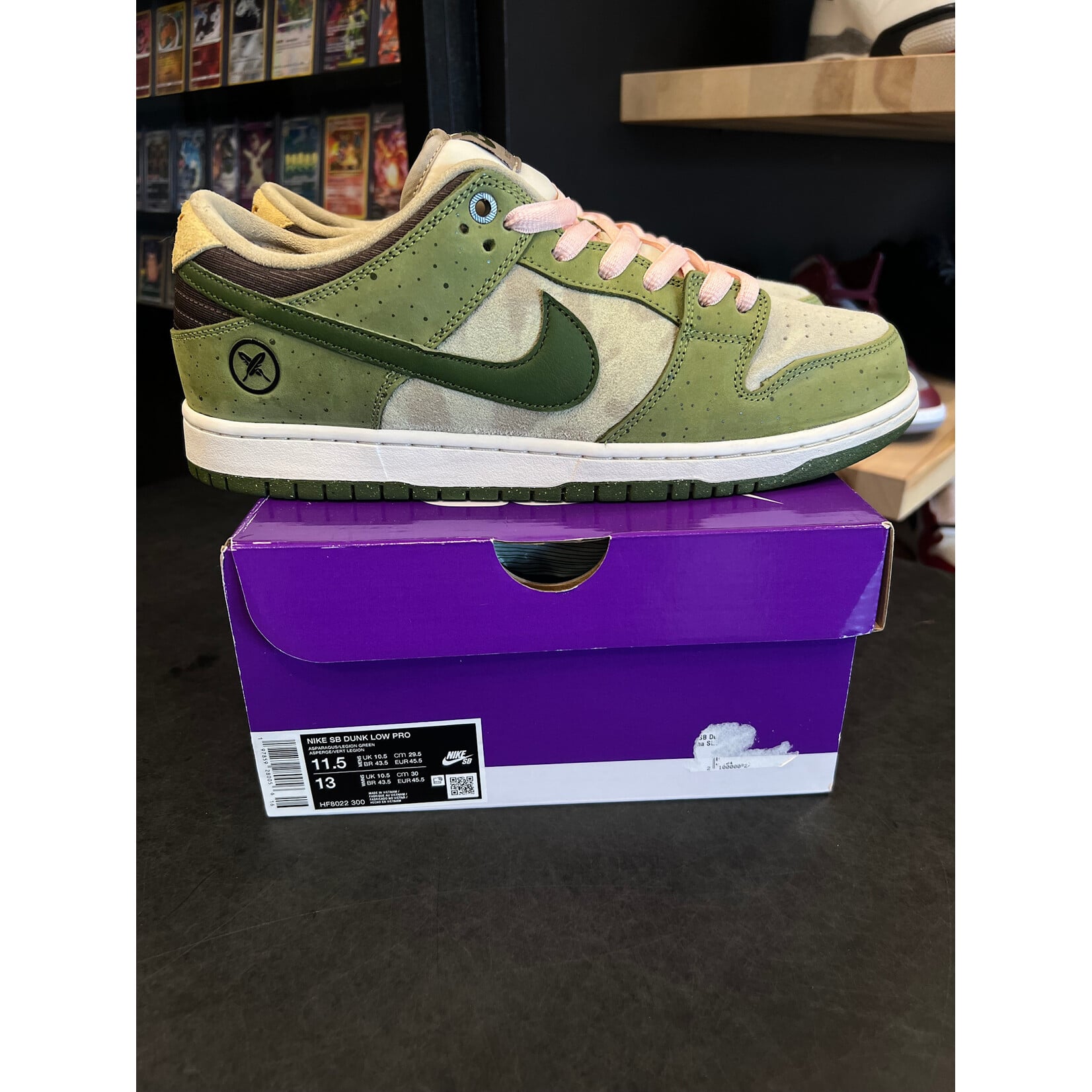 Nike Nike SB Dunk Low Yuto Horigome Matcha Size 11.5, PREOWNED