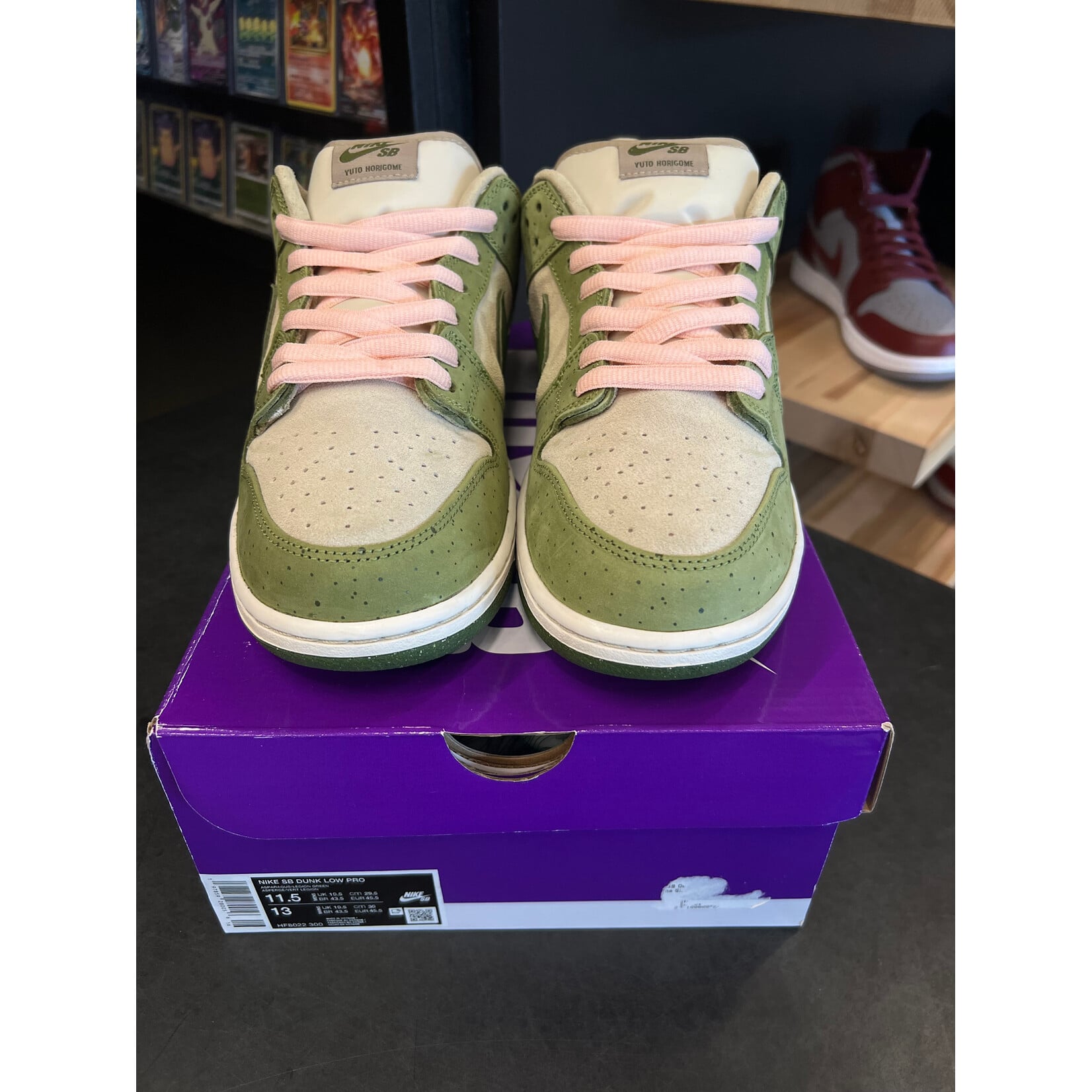 Nike Nike SB Dunk Low Yuto Horigome Matcha Size 11.5, PREOWNED