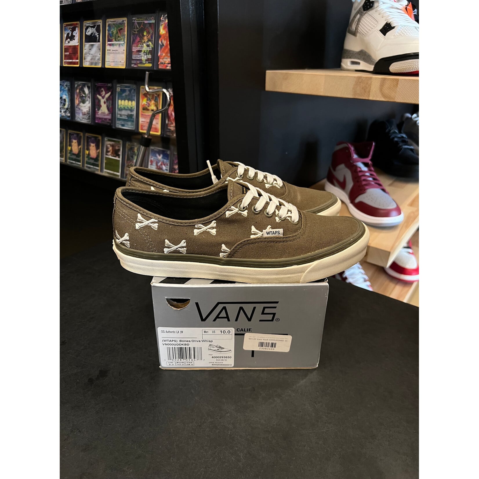 Vans Vans Authentic LX WTAPS Olive  Size 10, PREOWNED