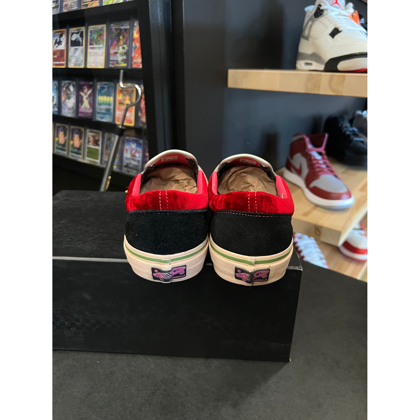 Vans Vans Classic Slip-on Feature Sinners Club  Size 10, PREOWNED