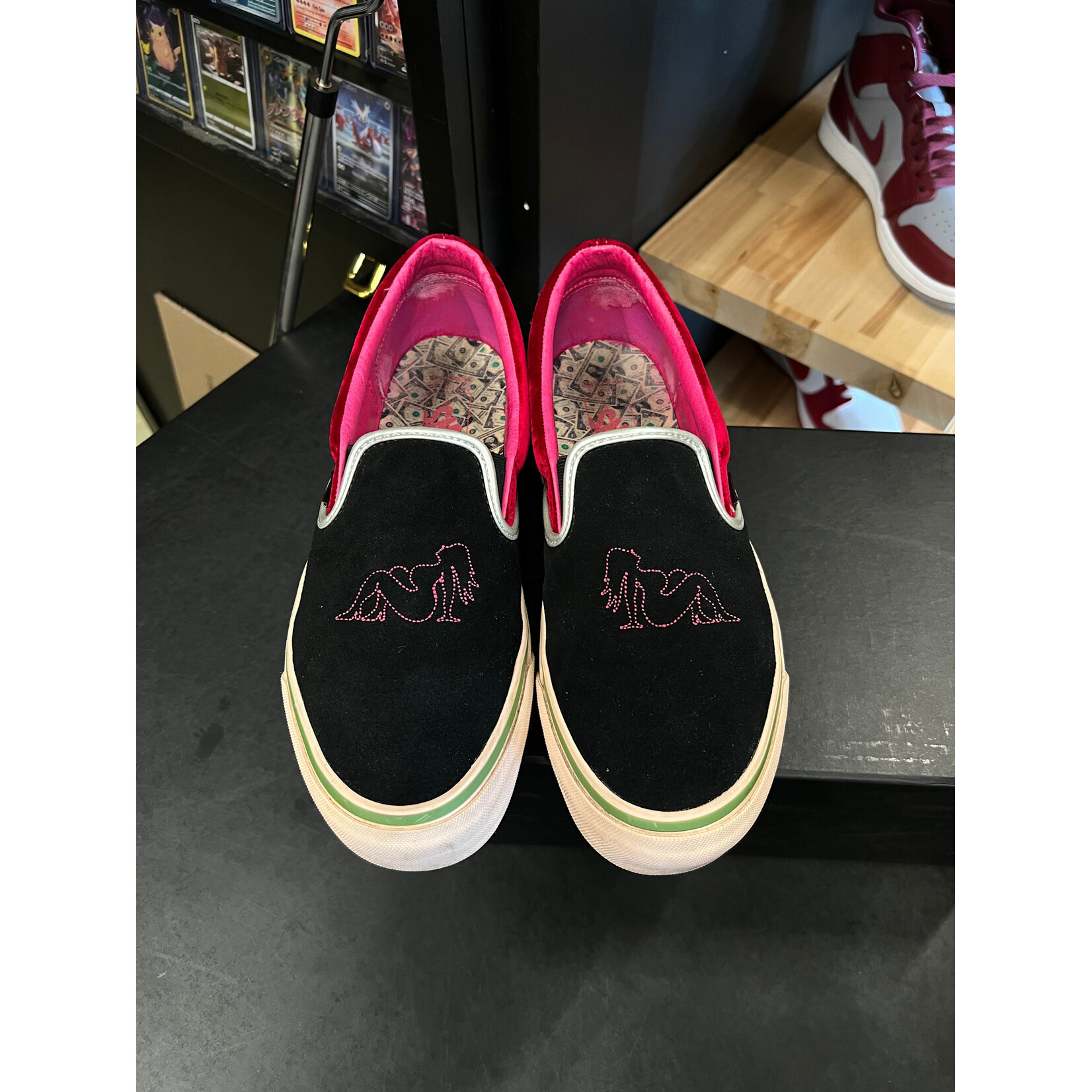 Vans Vans Classic Slip-on Feature Sinners Club  Size 10, PREOWNED
