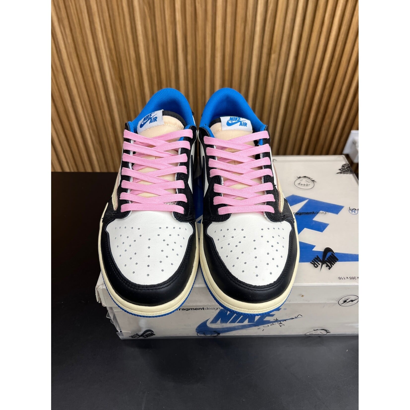 Jordan Jordan 1 Retro Low OG SP Fragment x Travis Scott Size 8, PREOWNED