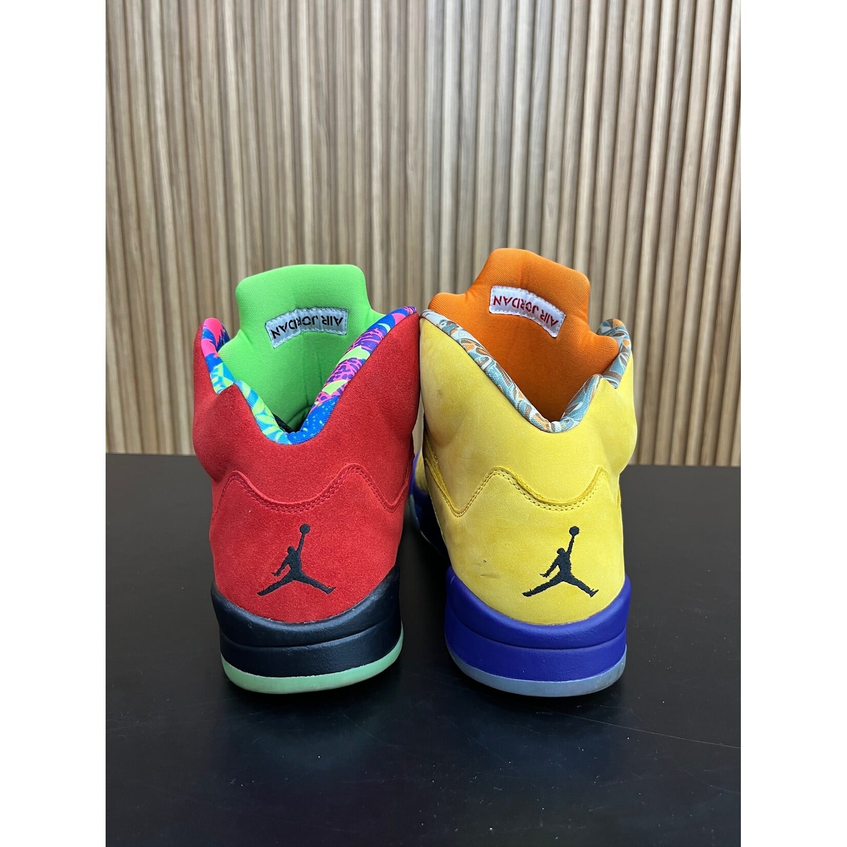 Jordan Jordan 5 Retro What The Size 14, PREOWNED NO BOX