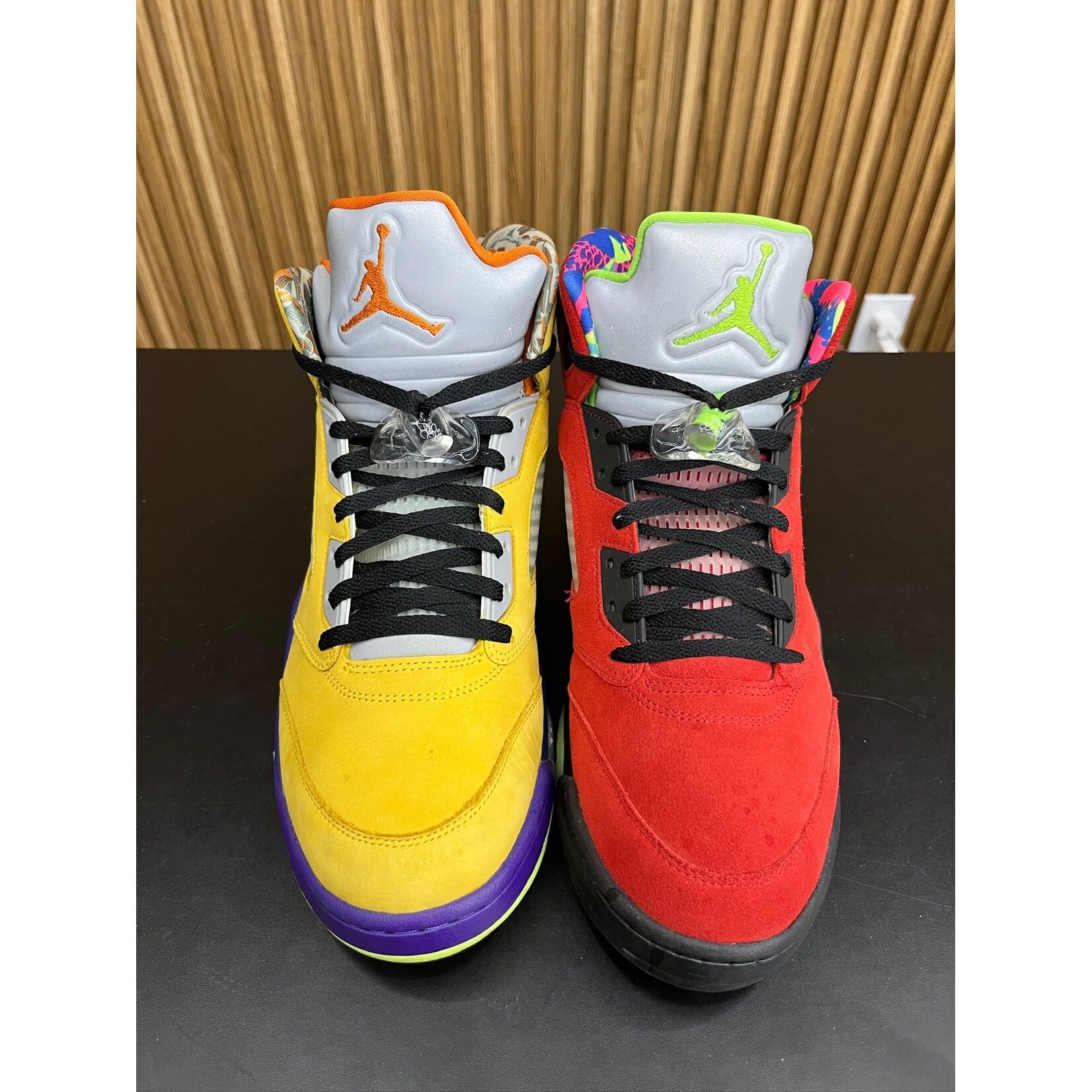Jordan Jordan 5 Retro What The Size 14, PREOWNED NO BOX
