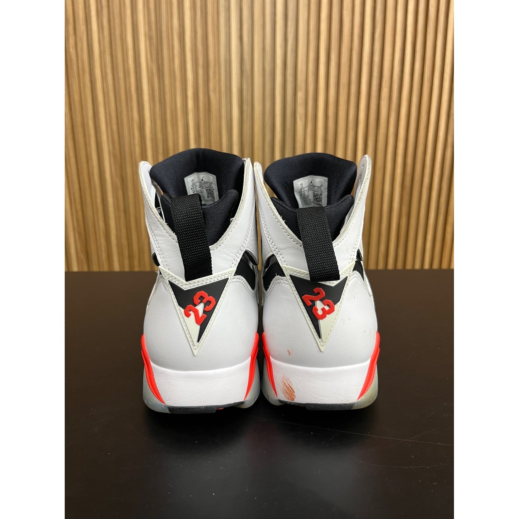 Jordan Jordan 7 Retro White Infrared Size 13, PREOWNED NO BOX