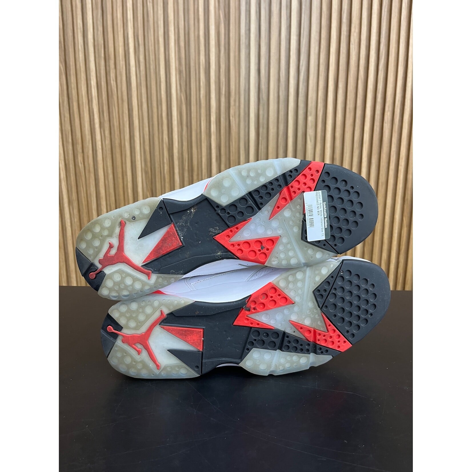 Jordan Jordan 7 Retro White Infrared Size 13, PREOWNED NO BOX