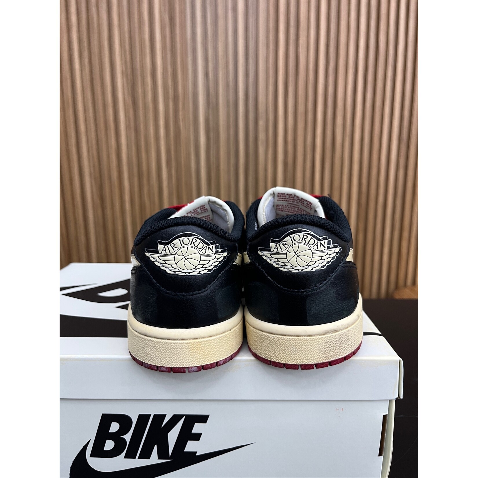 Jordan Jordan 1 Retro Low OG Nigel Sylvester Better With Time Size 8, PREOWNED