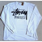 Stussy Stussy Chapter L/S Tee Honolulu White Size Medium, DS BRAND NEW