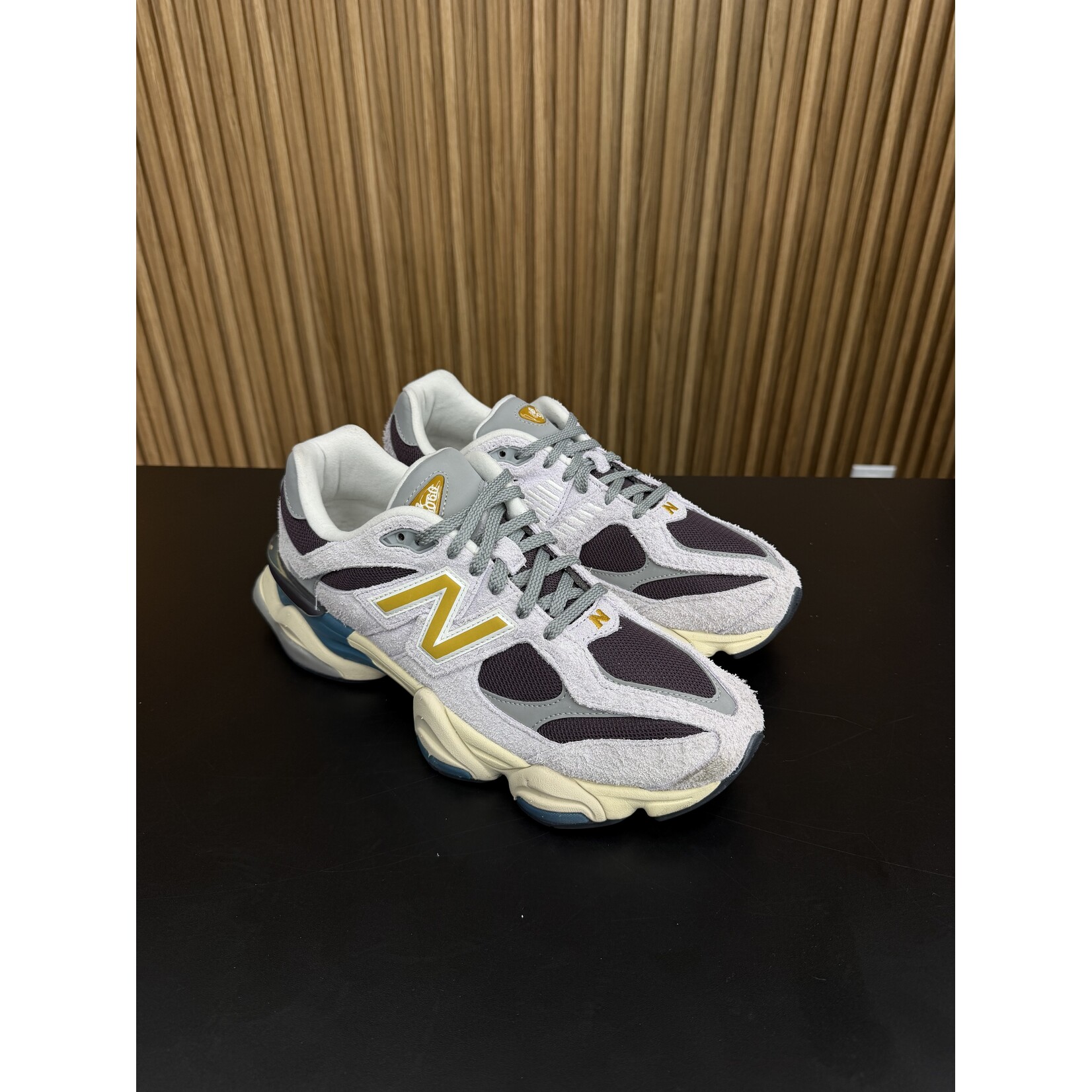 New New Balance 9060 Taro Plum Brown Size 12, PREOWNED NO BOX