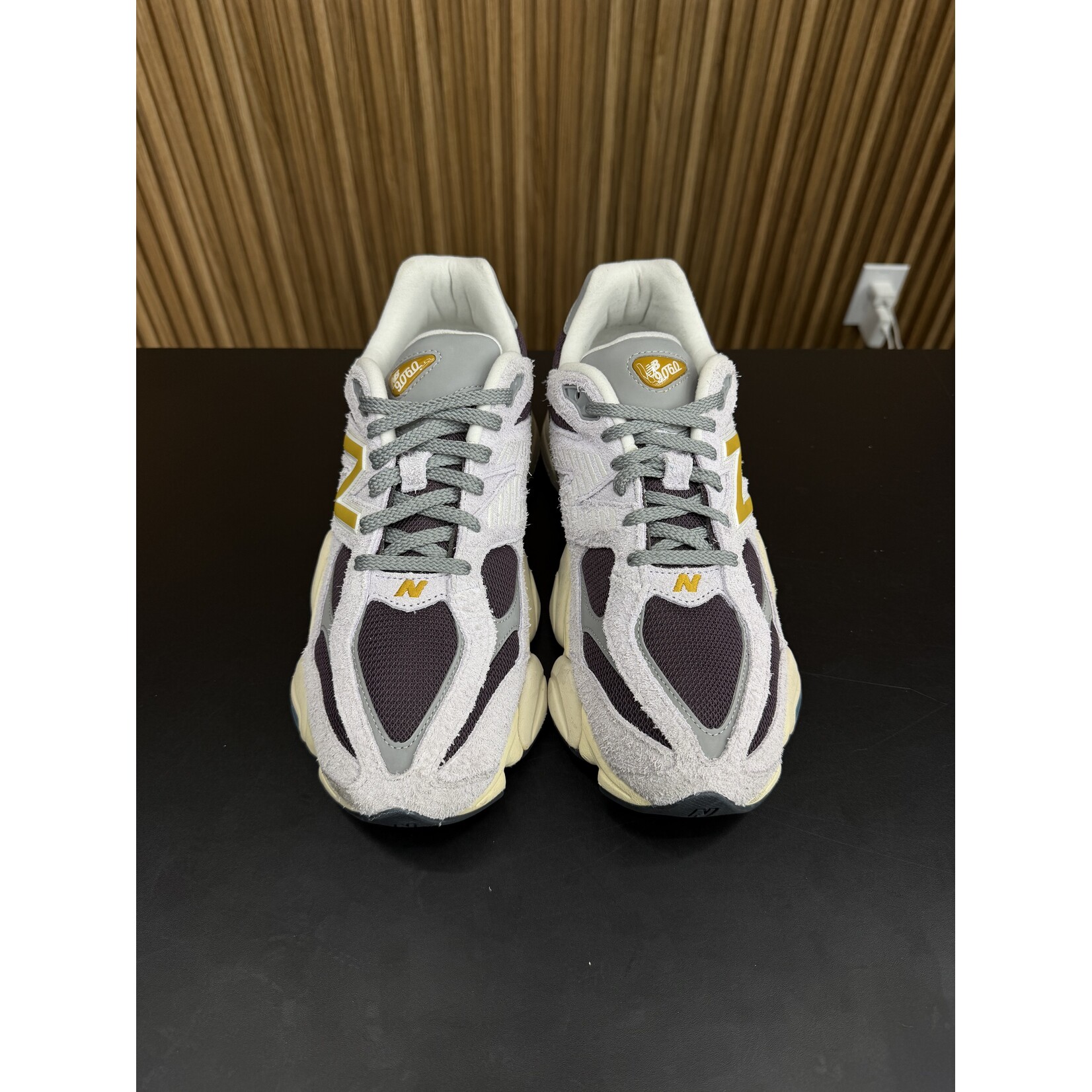 New New Balance 9060 Taro Plum Brown Size 12, PREOWNED NO BOX