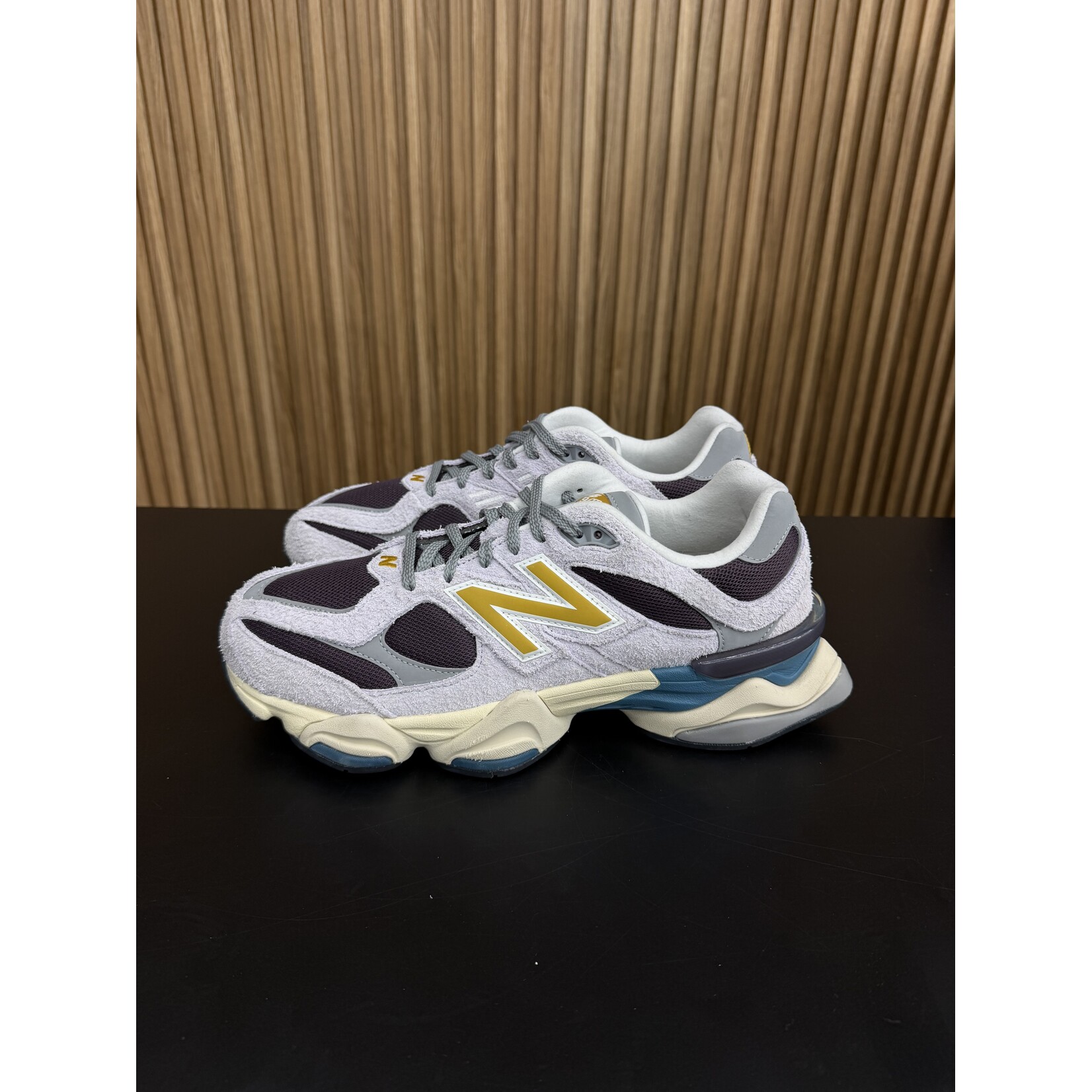 New New Balance 9060 Taro Plum Brown Size 12, PREOWNED NO BOX