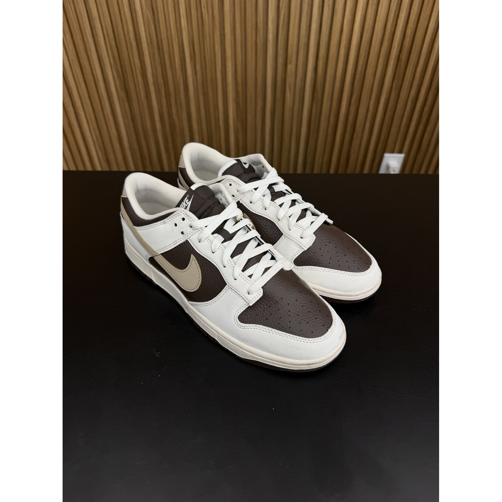 Nike Nike Dunk Low Next Nature Summit White Baroque Brown Size 12, PREOWNED