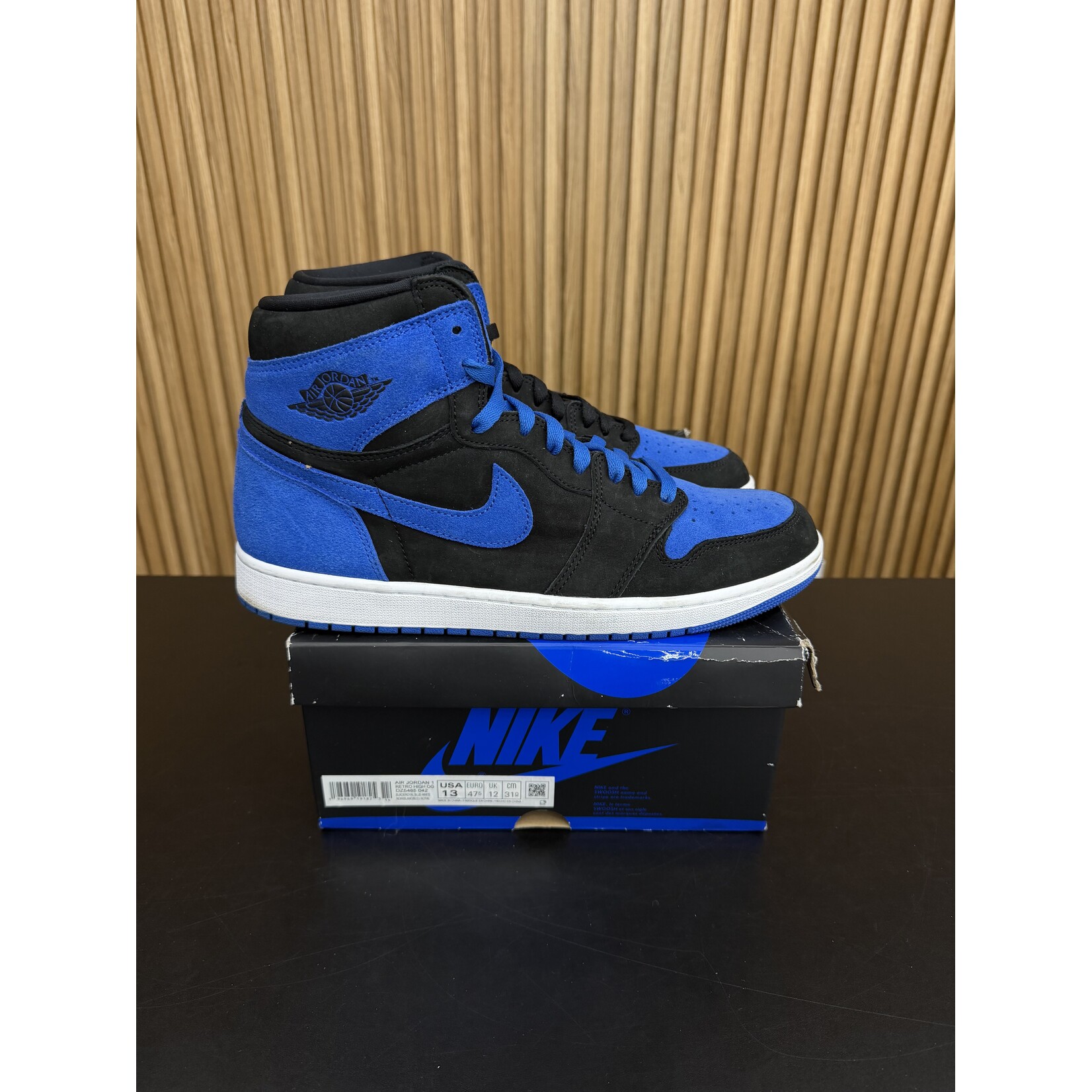 Nike Jordan 1 Retro High OG Royal Reimagined Size 13, PREOWNED