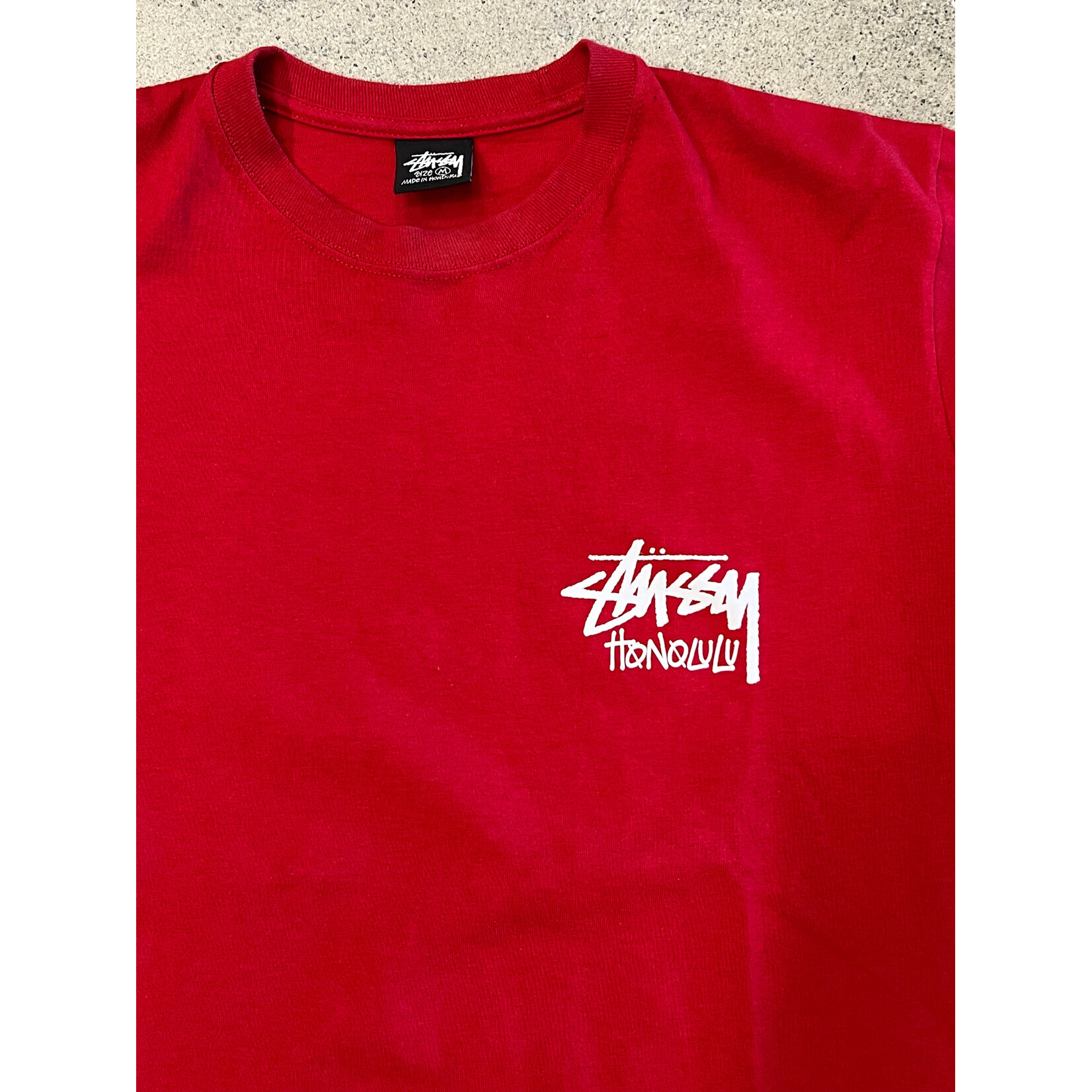 Stussy Stussy Chapter L/S Honolulu Red Size Medium, PREOWNED