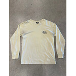 Stussy Stussy Chapter L/S Hawaii Cream  Size Medium, PREOWNED