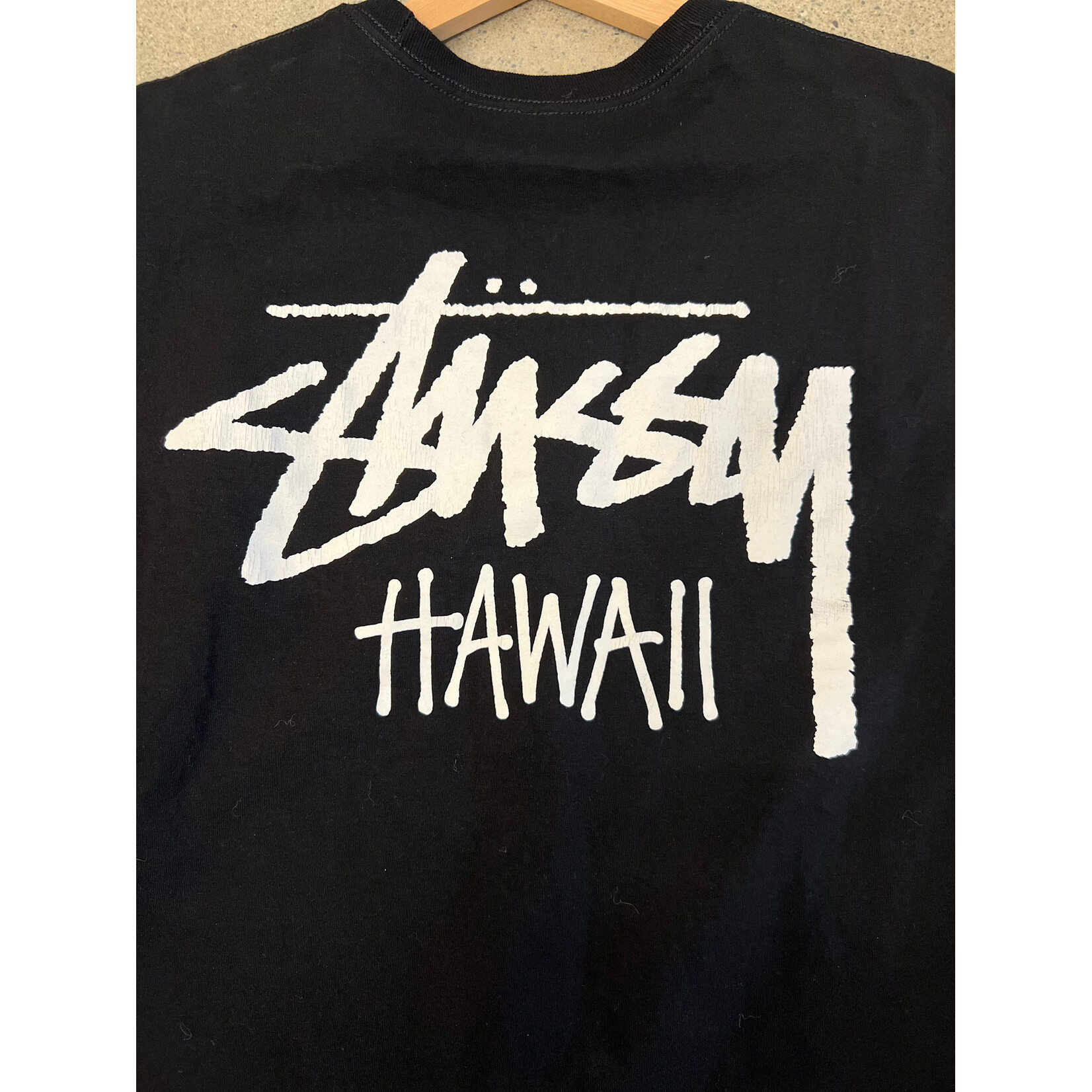 Stussy Stussy Chapter Tee Hawaii Tee Black Size Medium, PREOWNED