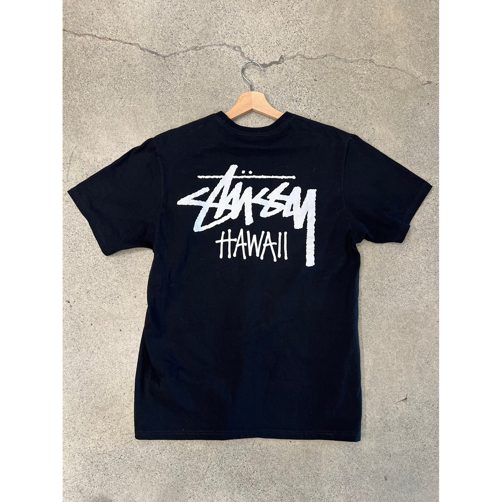 Stussy Stussy Chapter Tee Hawaii Tee Black Size Medium, PREOWNED