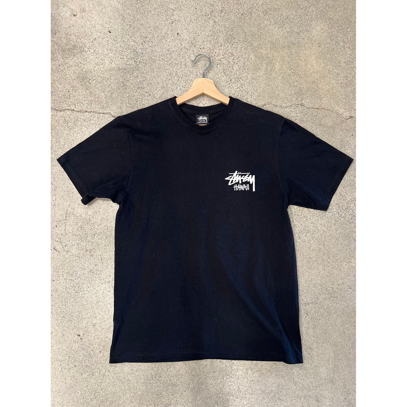 Stussy Stussy Chapter Tee Hawaii Tee Black Size Medium, PREOWNED