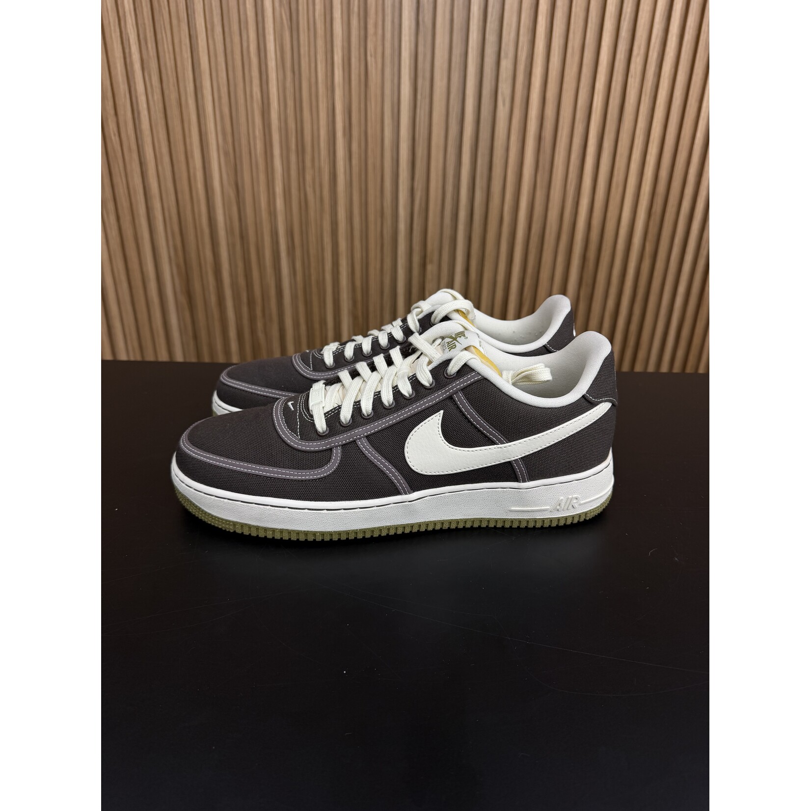 Nike Nike Air Force 1 Low '07 PRM Canvas Baroque Brown Size 13, PREOWNED NO BOX