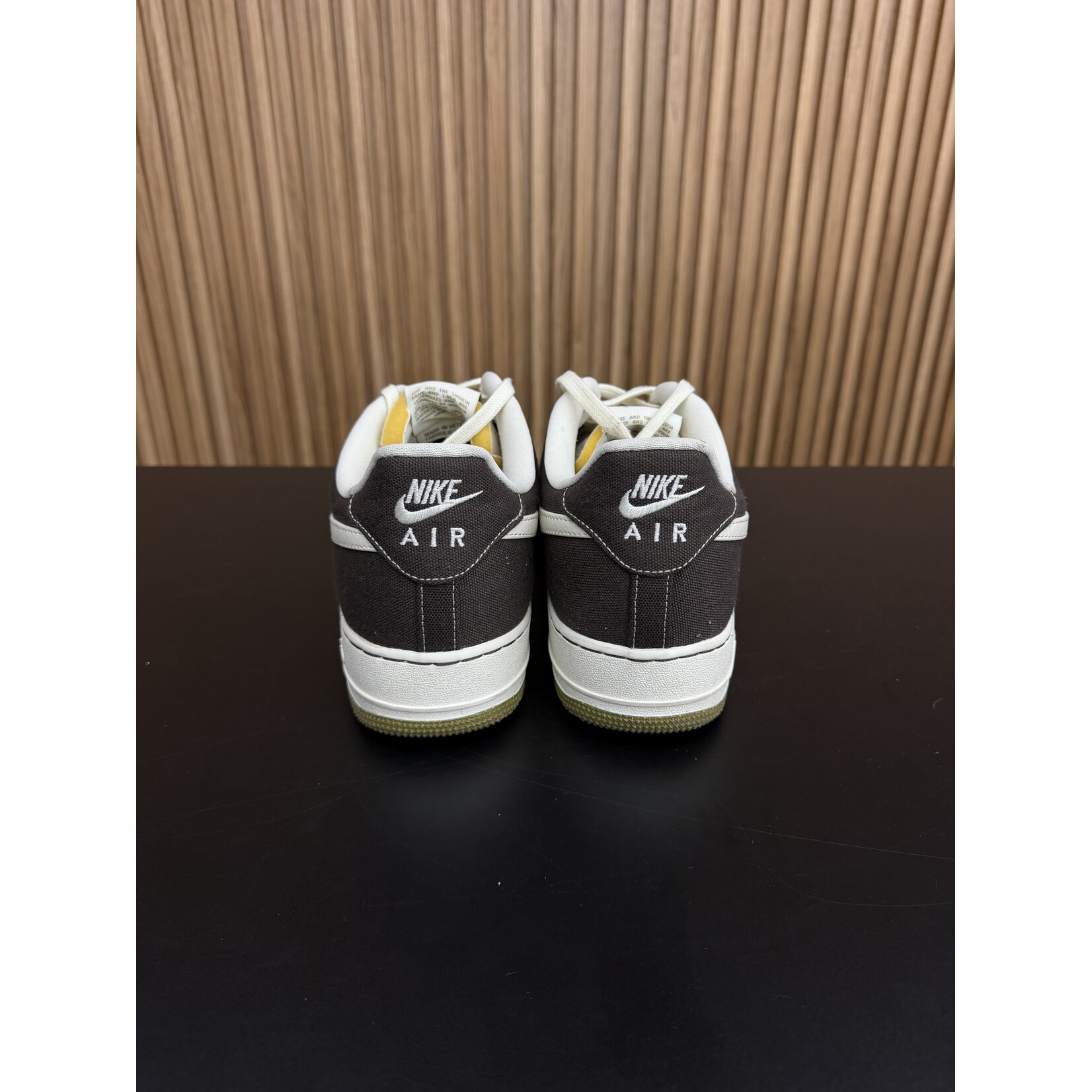 Nike Nike Air Force 1 Low '07 PRM Canvas Baroque Brown Size 13, PREOWNED NO BOX