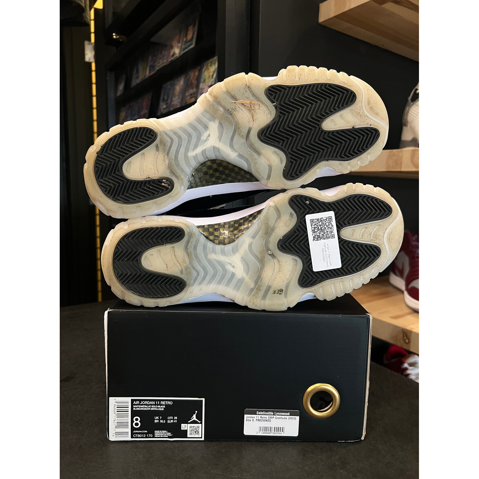 Jordan Jordan 11 Retro DMP Gratitude (2023) Size 8, PREOWNED