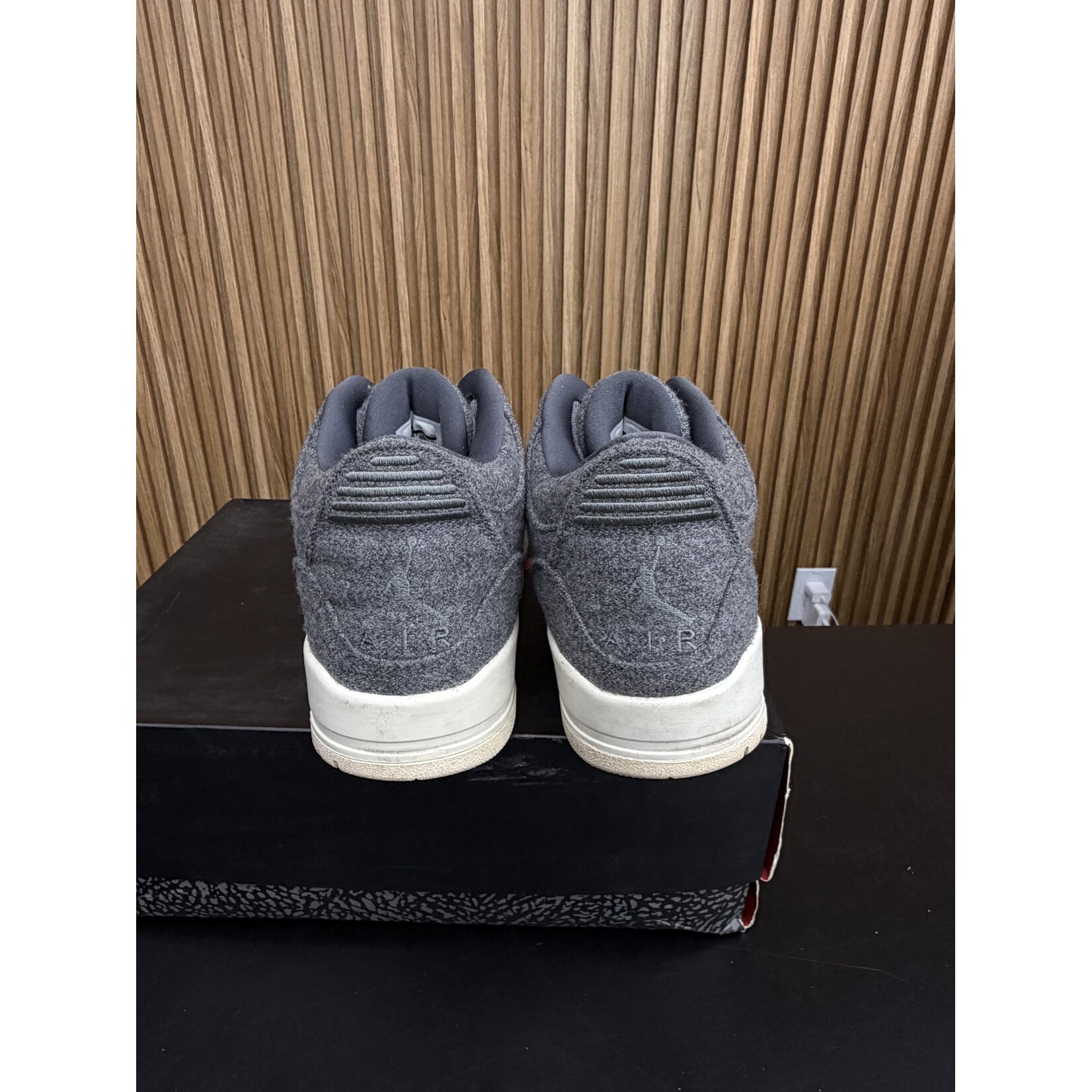 Jordan Jordan 3 Retro Wool Size 12, PREOWNED