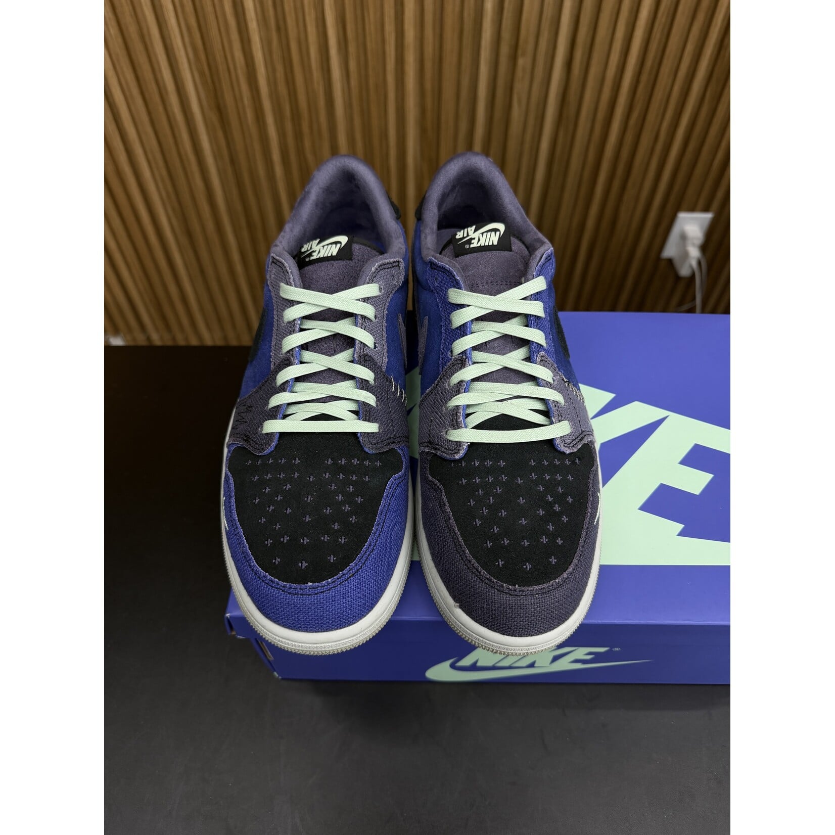 Jordan Jordan 1 Retro Low OG Zion Williamson Voodoo Alternate Size 12, PREOWNED