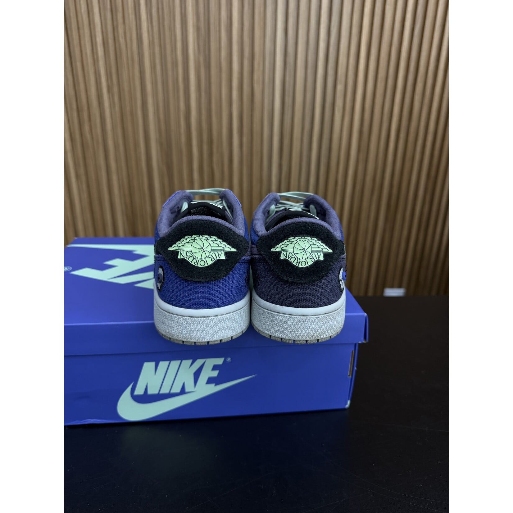 Jordan Jordan 1 Retro Low OG Zion Williamson Voodoo Alternate Size 12, PREOWNED
