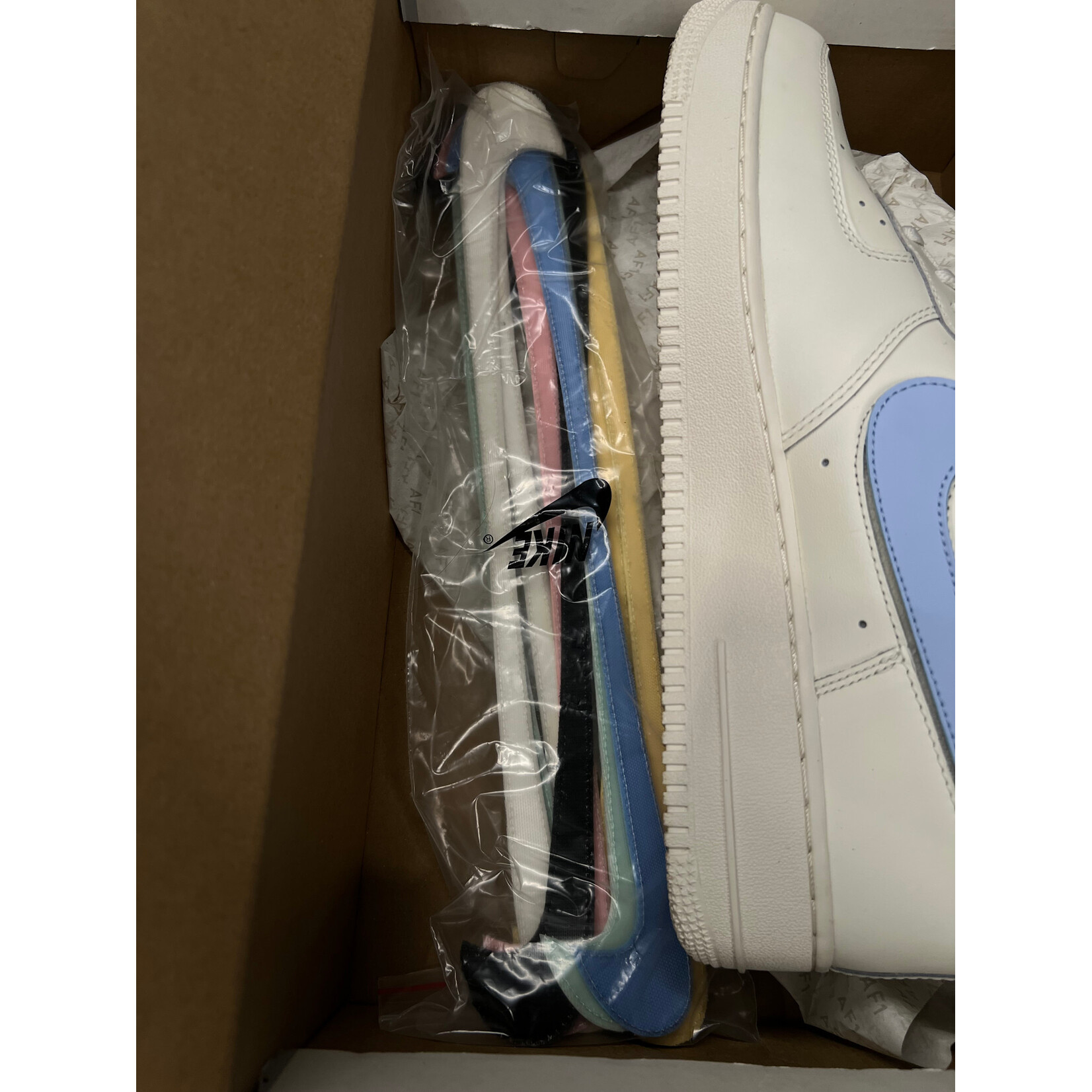 Nike Nike Air Force 1 Low Swoosh Pack All-Star (2018) (Sail) Size 12, PREOWNED
