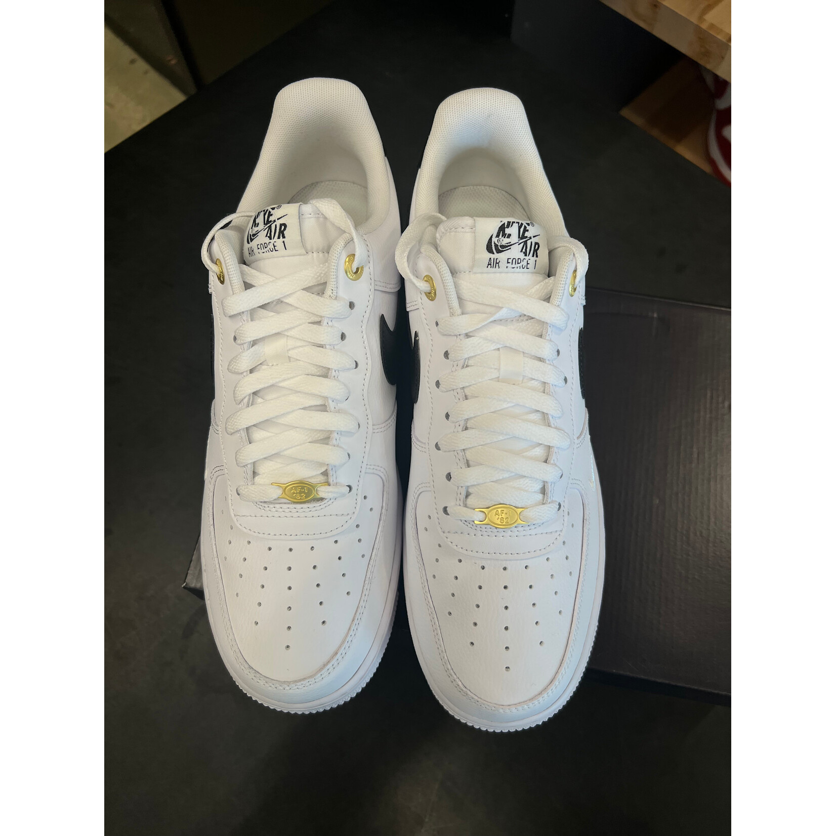 Nike Nike Air Force 1 Low '07 LV8 40th Anniversary White Black Size 11, PREOWNED