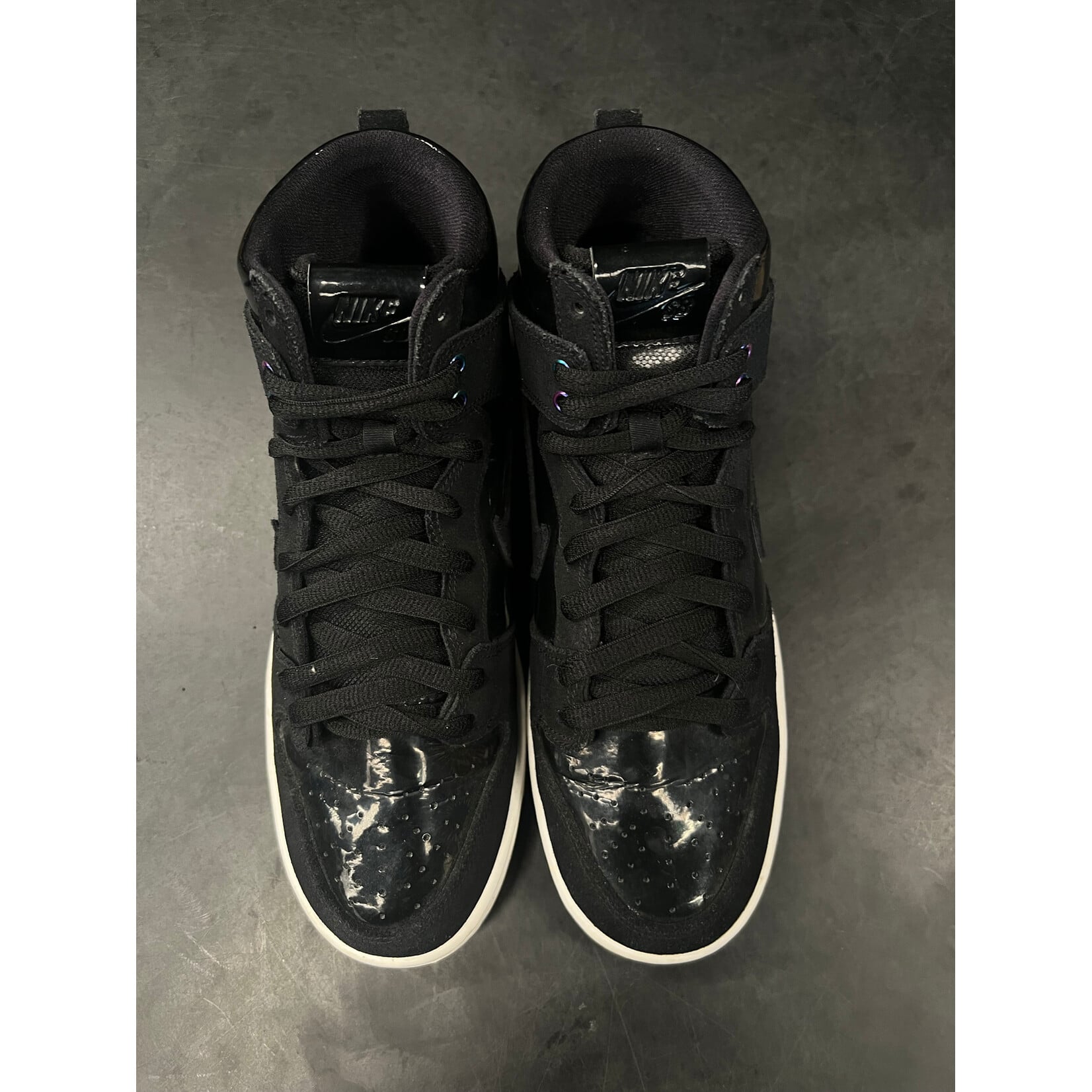 Nike Nike SB Zoom Dunk High Pro Black White Clear Size 9.5, PREOWNED NO BOX