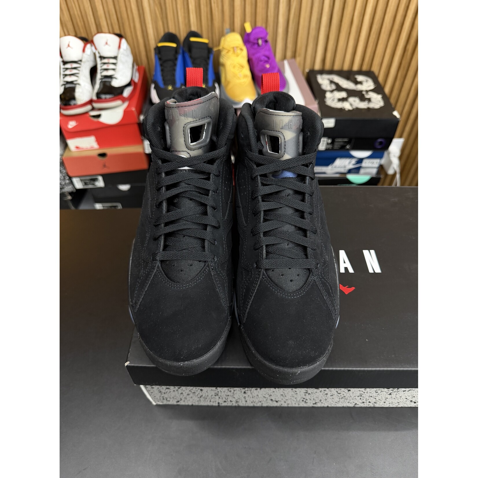Jordan Jordan MVP Black Varsity Red Size 9.5, PREOWNED