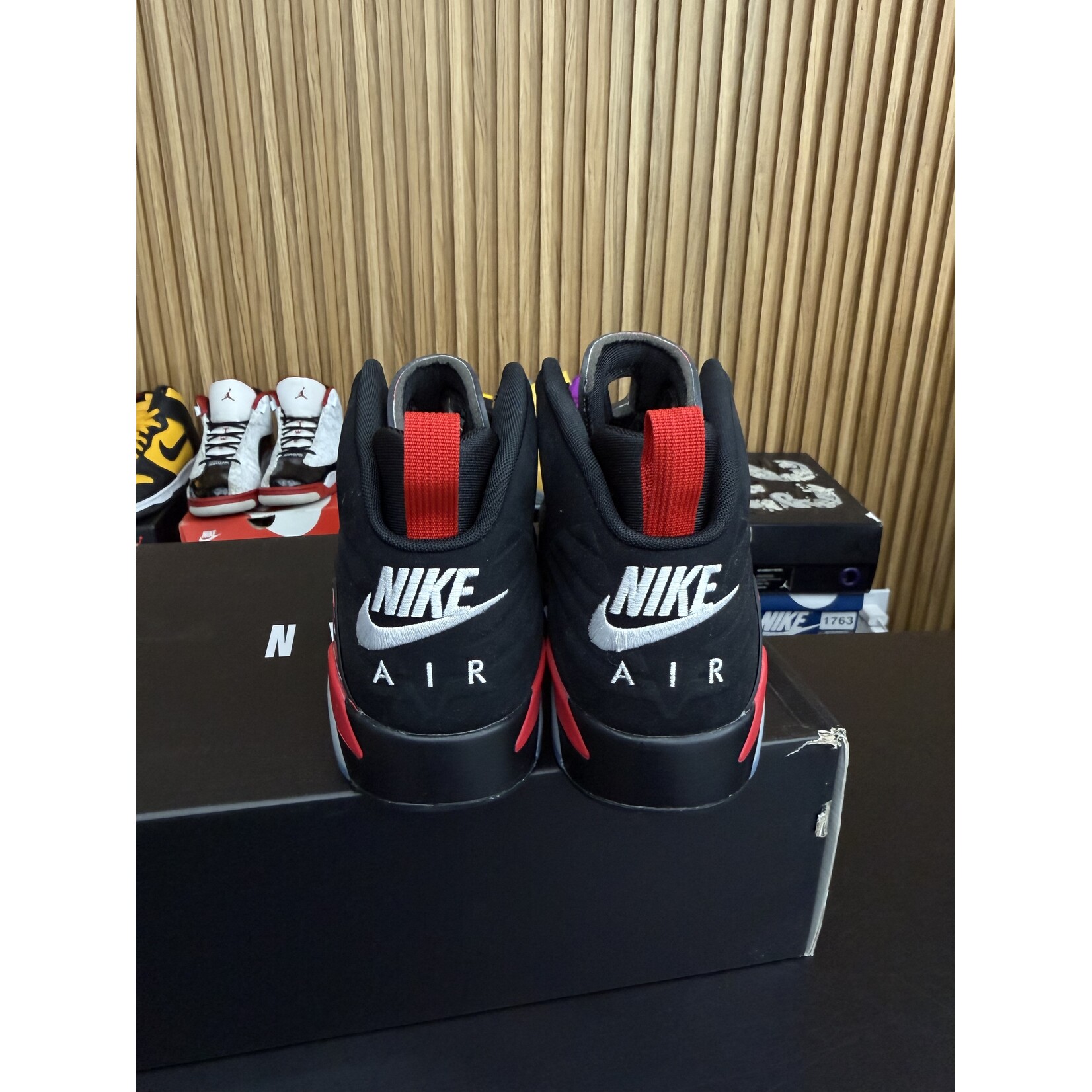 Jordan Jordan MVP Black Varsity Red Size 9.5, PREOWNED