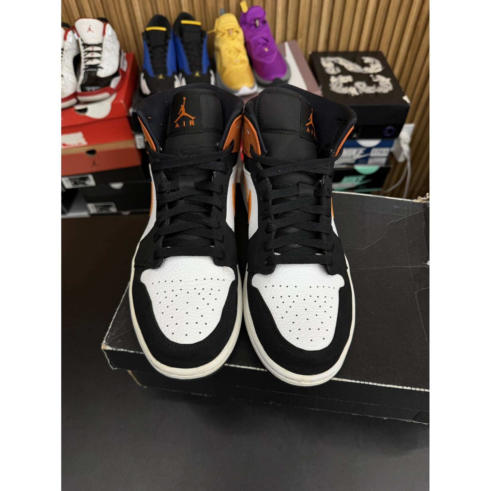 Jordan Jordan 1 Mid Shattered Backboard Size 10, PREOWNED