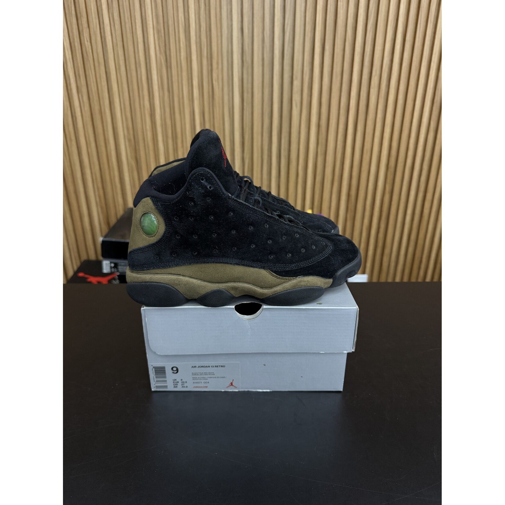 Jordan Jordan 13 Retro Olive Size 9, PREOWNED