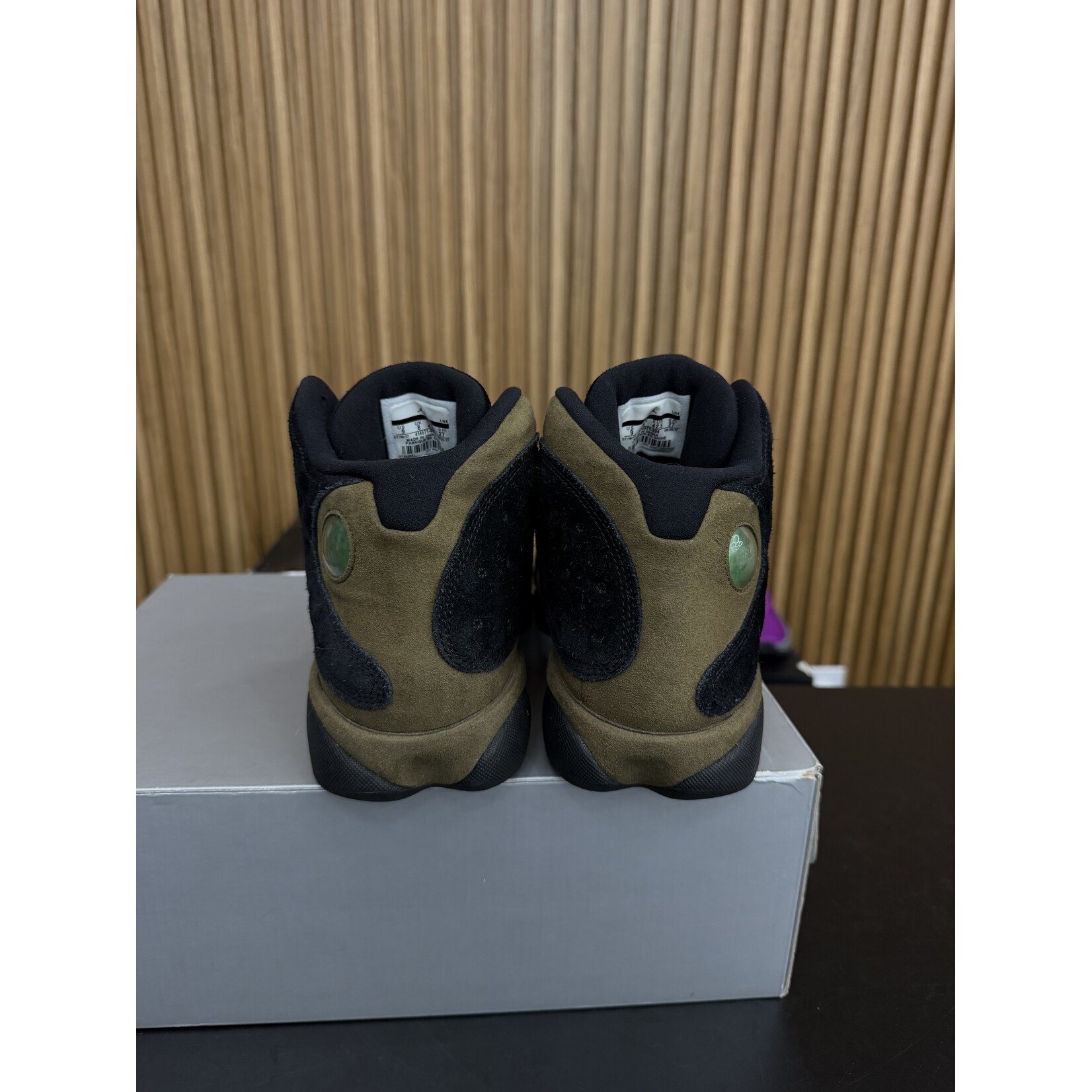 Jordan Jordan 13 Retro Olive Size 9, PREOWNED