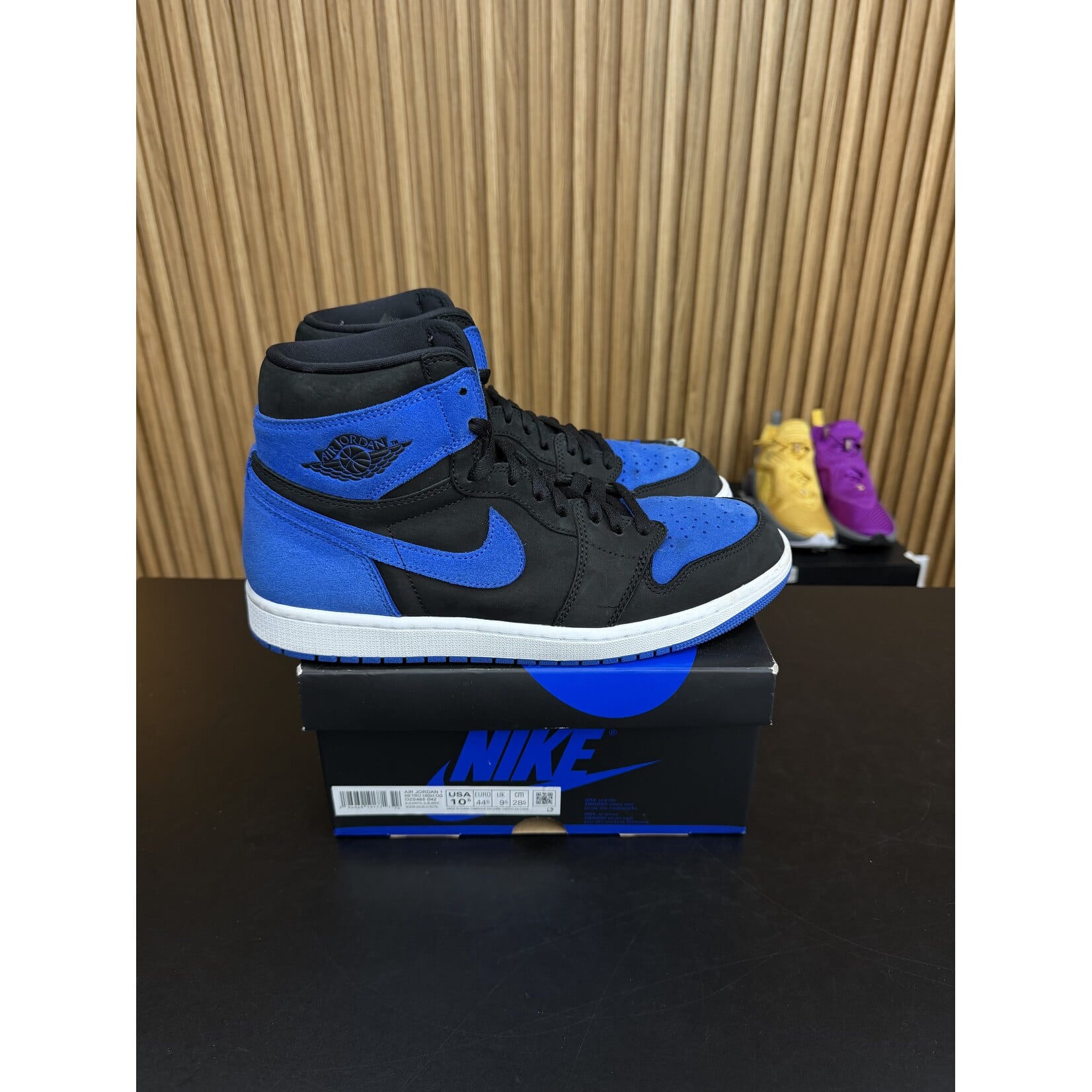 Jordan Jordan 1 Retro High OG Royal Reimagined Size 10.5, PREOWNED