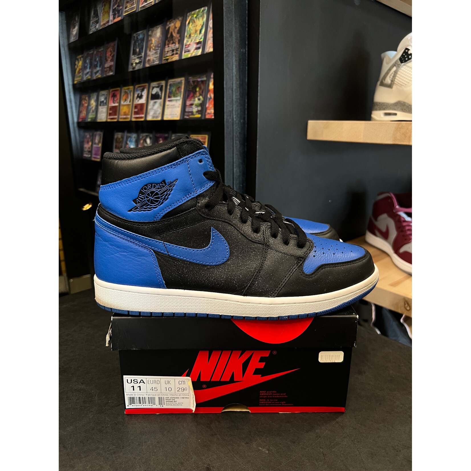 Jordan Jordan 1 Retro Royal (2017) Size 11, PREOWNED