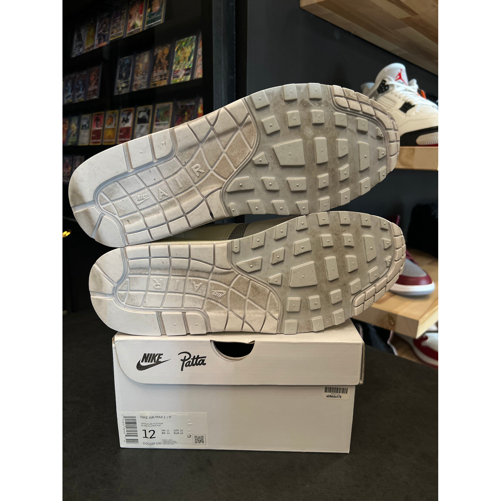 Nike Nike Air Max 1 Patta Waves White Size 12, PREOWNED