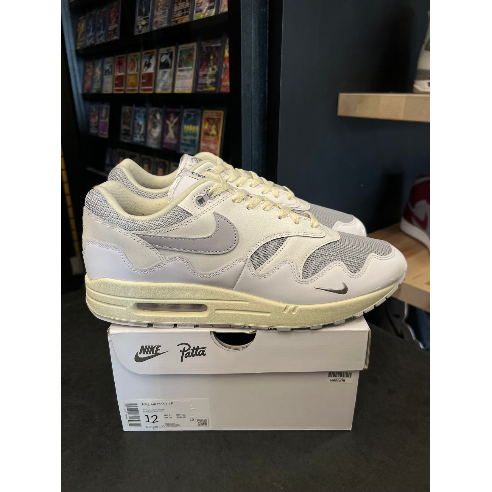 Nike Nike Air Max 1 Patta Waves White Size 12, PREOWNED