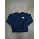 Stussy Stussy Chapter Crewneck Hong Kong Navy Size Large, DS BRAND NEW
