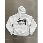 Stussy Stüssy Amsterdam Chapter Ash Heather Hoodie Size Large, DS BRAND NEW